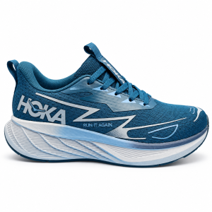 HOKA Running Blue/White Shoe